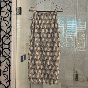 Anthropologie dress, size S. Fun fringe detail in dress. Excellent condition
